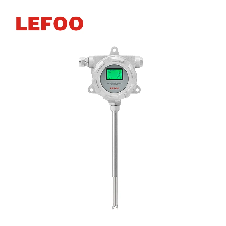 Air Velocity Sensor up to 450 with 3% FS 0~10VDC/4~20mA Output IP65 Protection