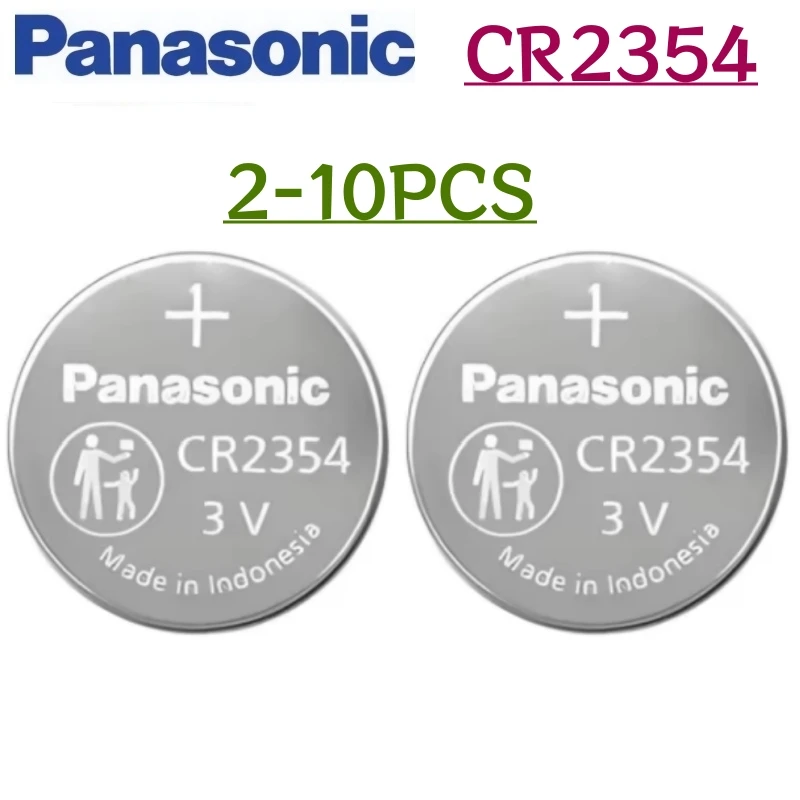 2-50pcs Panasonic CR2354 Battery 3V Lithium SD-PM105 Bread Maker Tianrui Instrument Model3 Remote Control Electronic DL2354