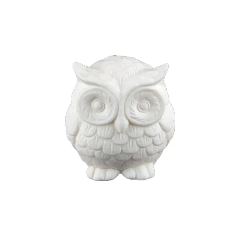 Owl Shape Silicone Cake Mold 3D Flower Fondant Mold Cupcake Jelly Candy Chocolate Decoration Baking Tool Moulds