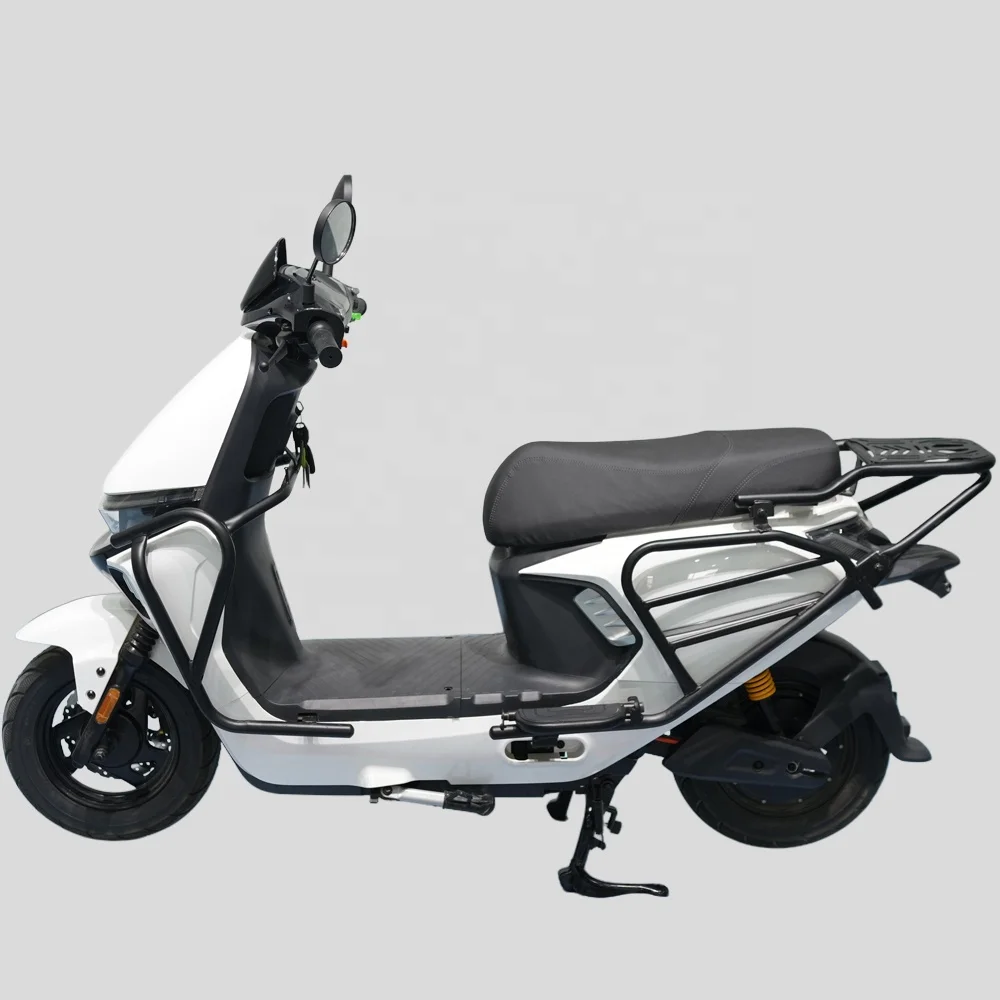 Vintage Electric Motorcycle with 1000W 72V Intelligent Digital Motor High Speed Smart Carbon Steel Frame