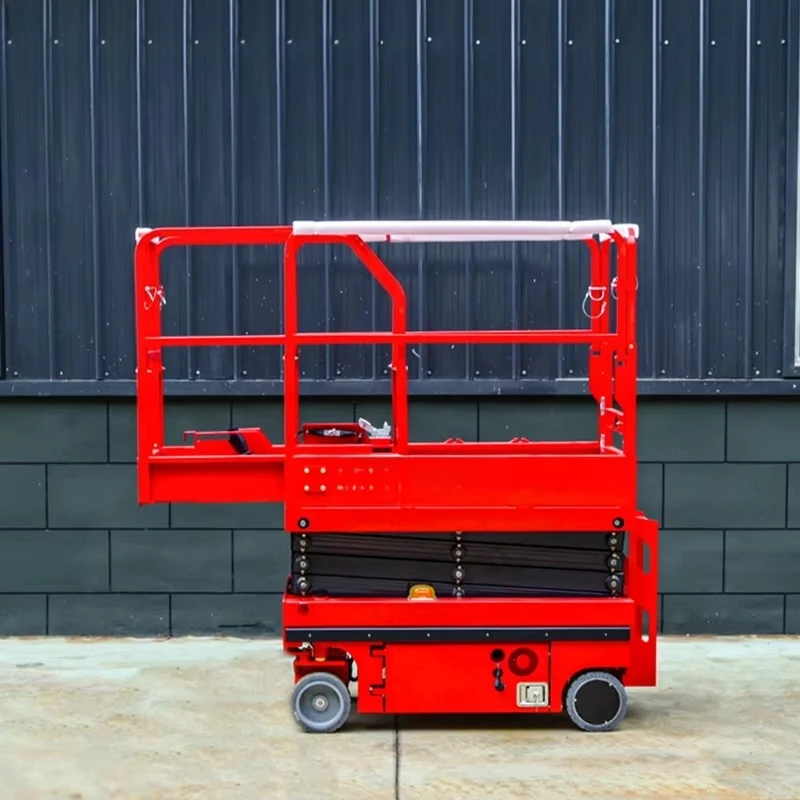 Mobile Scissors Lift Platform; Garden High-altitude Operation Maintenance Vehicle; Fully Automatic Hydraulic Self-propelled Lift