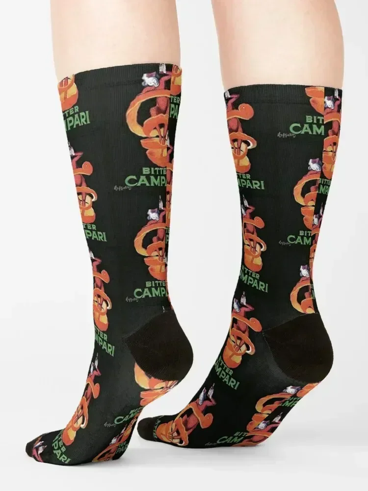 Campari Socks custom Running Children's aesthetic Socks For Men Women's