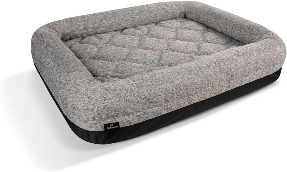 Performance Dog Bed - Medium/Large - Durable Pet Bed with Washable Cover - Removable Pad for Travel