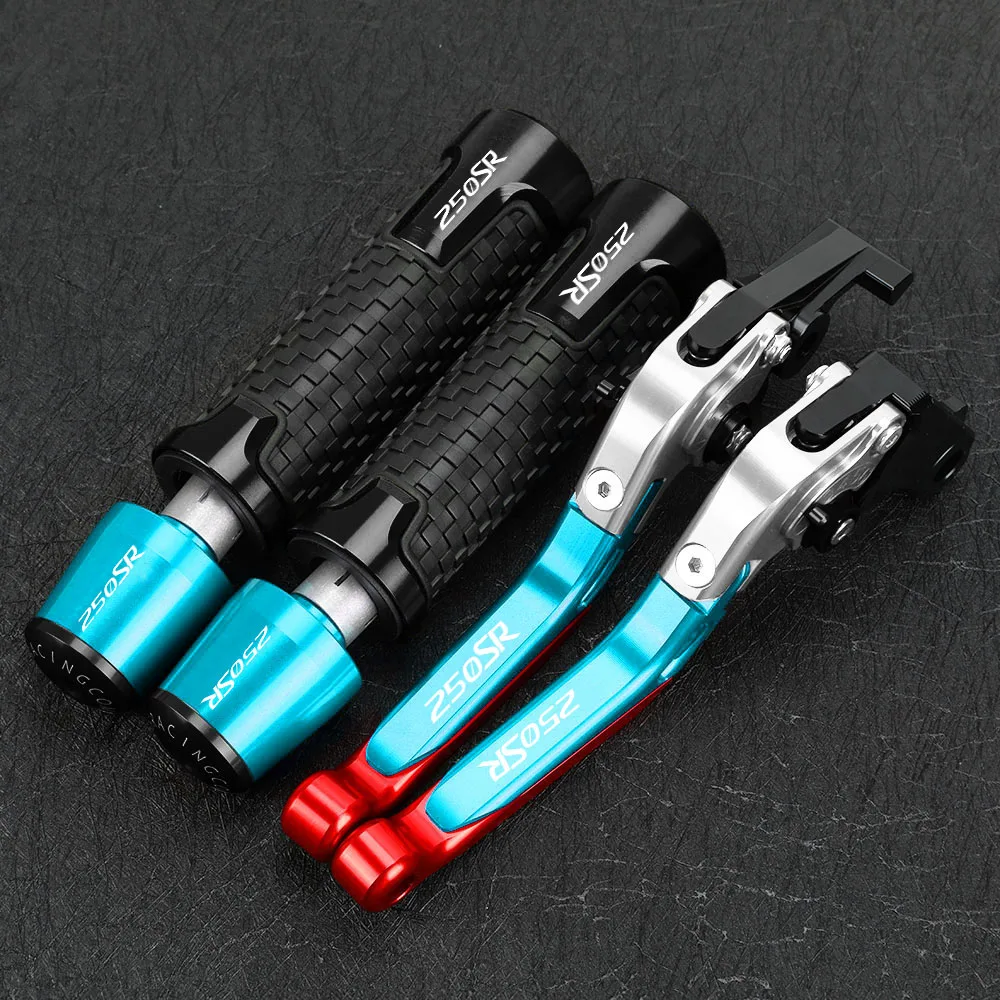 

Motorcycle Adjustable Brake Clutch Levers Handbar End Grips For CFMOTO 250SR CLX 250 CL-X All Years 250NK NK 2018-2024 2023 2022