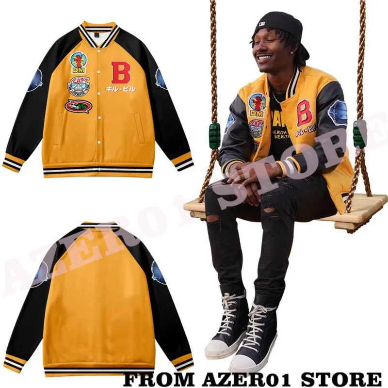 Dennis Jacket Merch Baseball Uniform Autumn Sweatshirt 3D Print Men/Women Streetwear Fashion Clothes