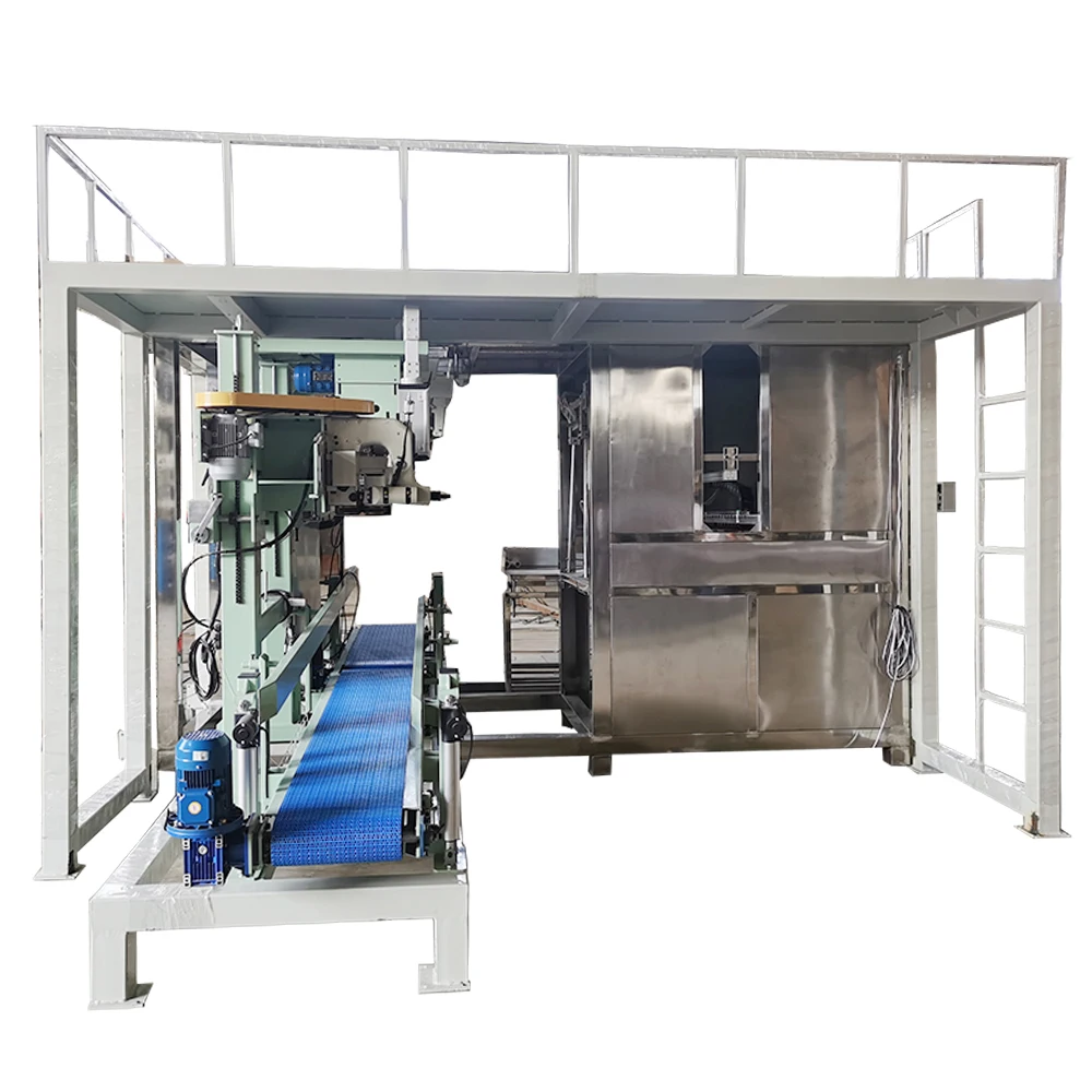 Wholesale Fully Automatic 50KG Bag Filling Machine for Food Granular Materials (Rice Pellet Fertilizer)-Multifunctional