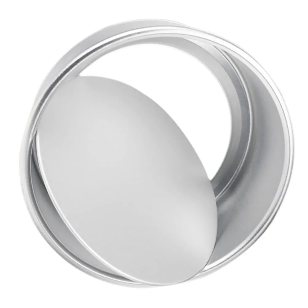 

6 Inch Premium Aluminum Cake Bakeware Nonstick Round Baking Sheet Live Bottom Easy Release Clean for DIY Home Restaurant Pizza