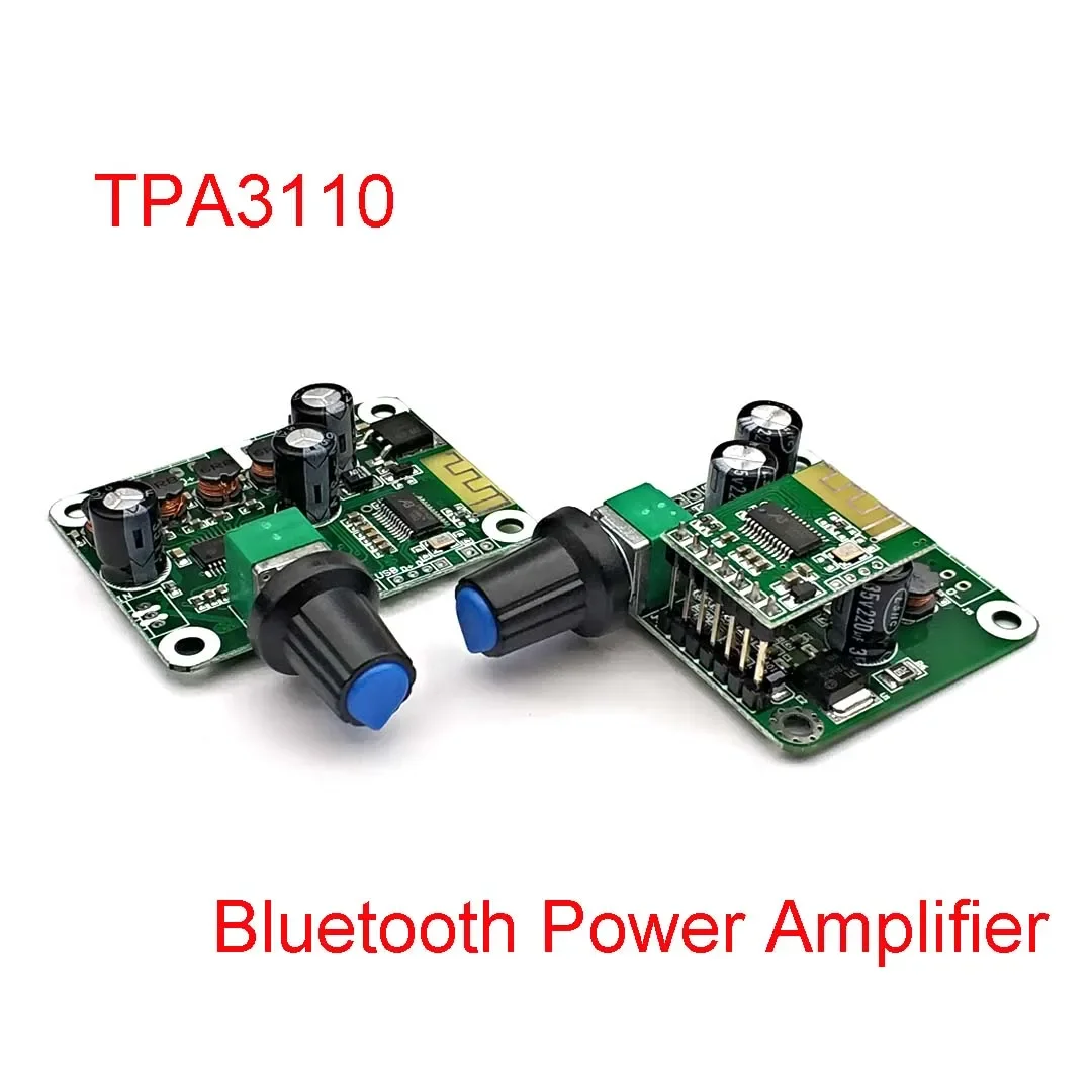 TPA3110 PBTL Digital Power 5.0 Amplifier Board 8-26V 30W+30W Stereo Class D Power Bluetooth Car for USB Portable Speaker 2x15W