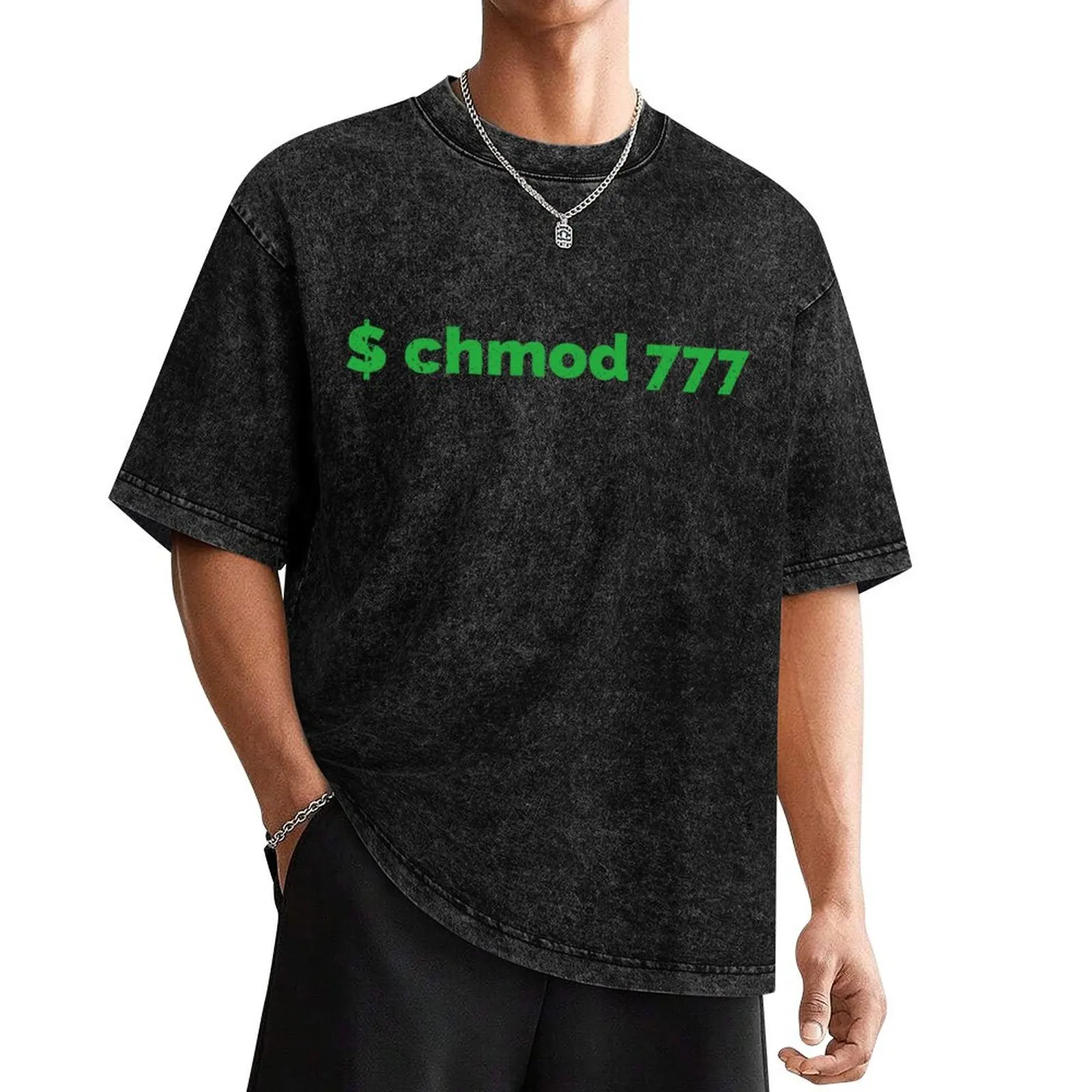 

Linux Hacker chmod 777 Command T-Shirt Personalized t-shirt anime shirt mens t shirts