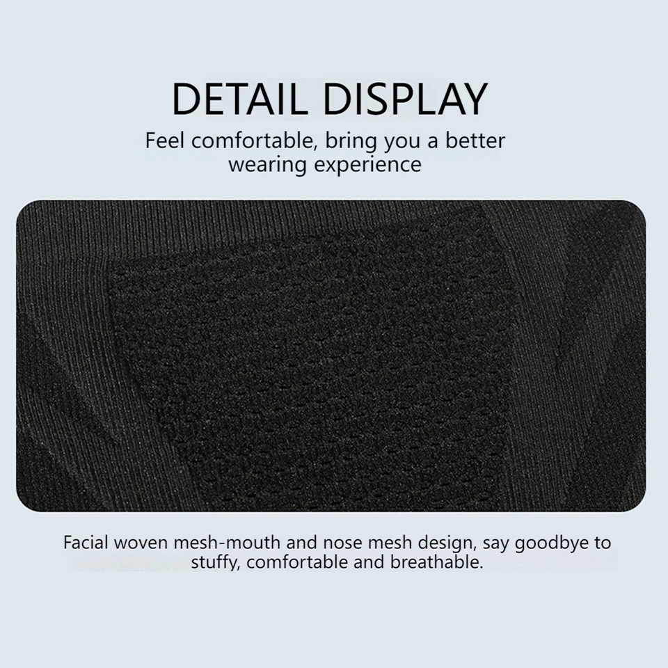 KoKossi الشتاء يندبروف باندانا قناع سميكة يندبروف الرقبة أدفأ الرياضة في الهواء الطلق التزلج على الجليد ركوب الدراجات المشي لمسافات طويلة قناع وشاح #4