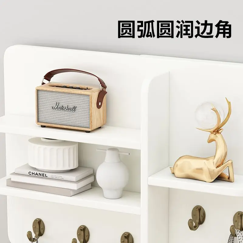Electric Meter Box Decor Power Switch Hide Cover Wooden Boards Shelf Rack Wall Decorations Home Design Painting Decorative