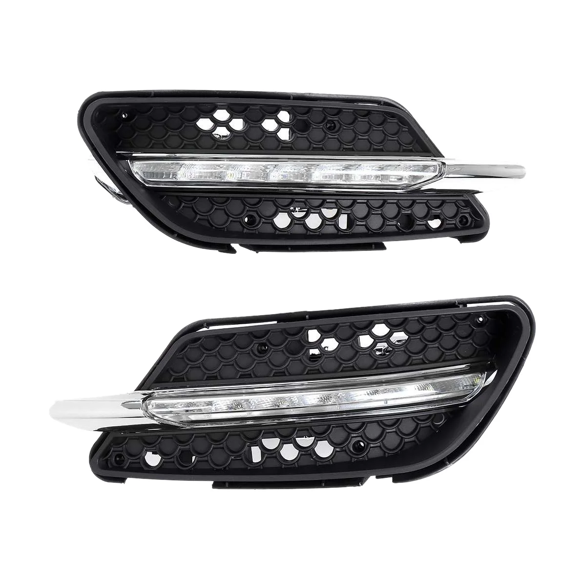 

Car LED Fog Light DRL Daytime Running Lights for Mercedes-Benz W204 C-Cl C300 AMG Sport 2007 2008 2009 2010 2011