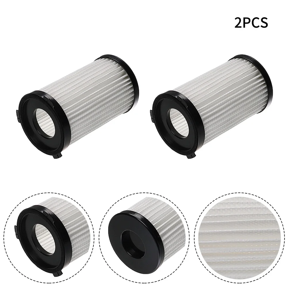 2 Pcs Filters For Turbo Tronic TT-VS6 Stick Moosoo D600 Vacuum Cleaner Household Vacuum Cleaner Filter Replace Attachment