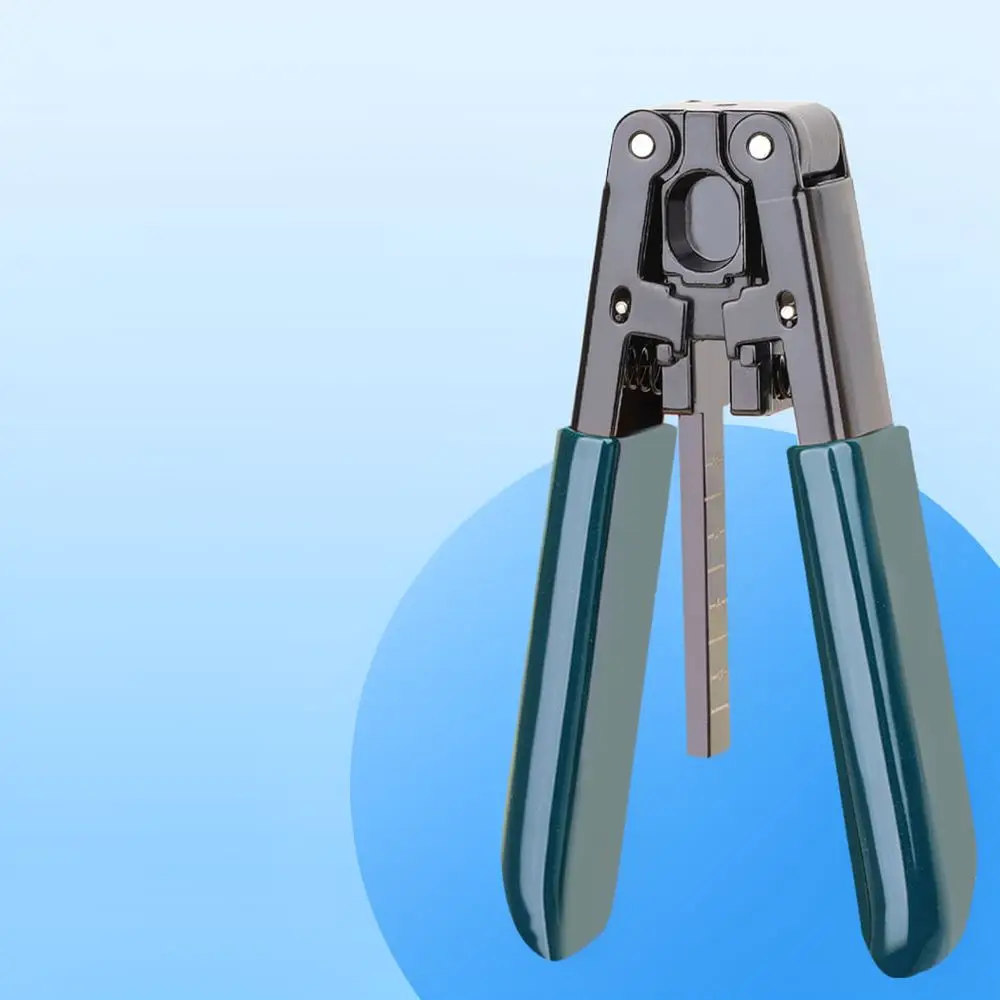 Durable Three Hole Fiber Optic Stripper High Carbon Steel Cable Plier For Telecom Fiber Optic Splicing Repairing Tool