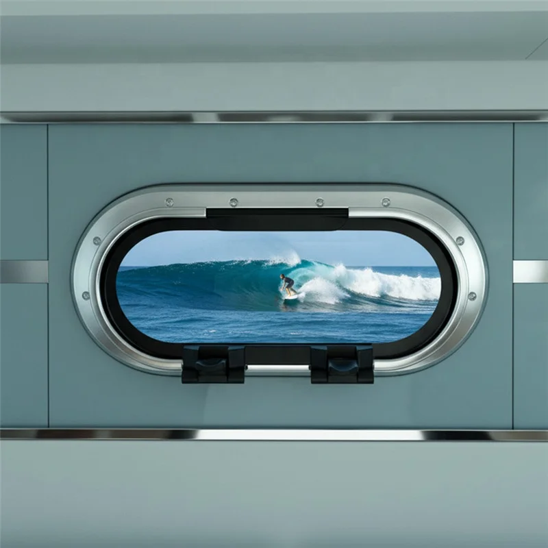 Aluminium Oval Waterproof Opening Portlight Boat Porthole Window