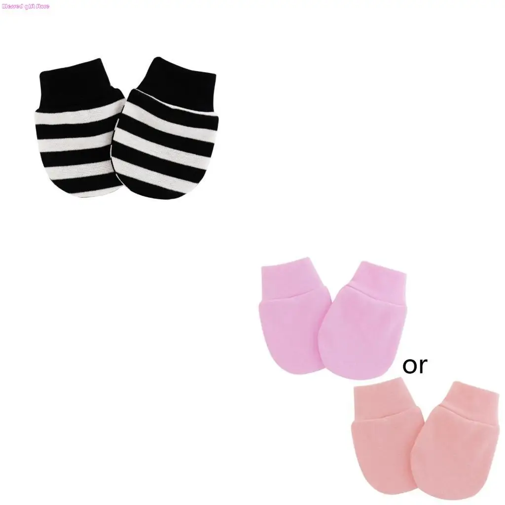 D0JC Infant Boy Girl Handguard Gloves Hand Socks Newborn for Protection Face Scratch Hands Gloves Color No Scratch Mitt