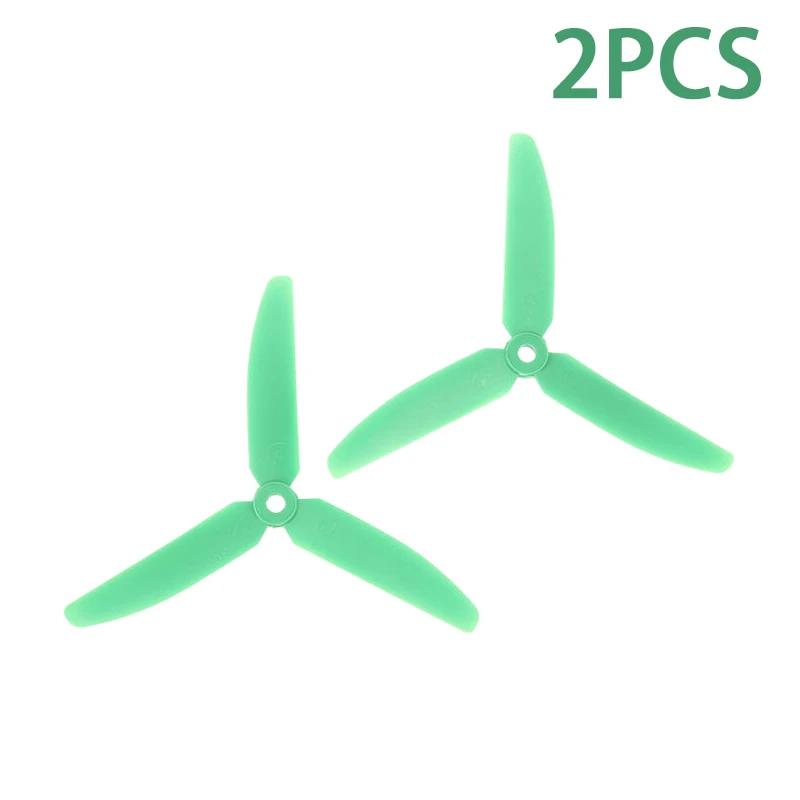 2Pcs 5030 3-Blade Prop CW CCW Plastic Propeller Blade Propel For RC Airplane Aircraft Quadcopter Part