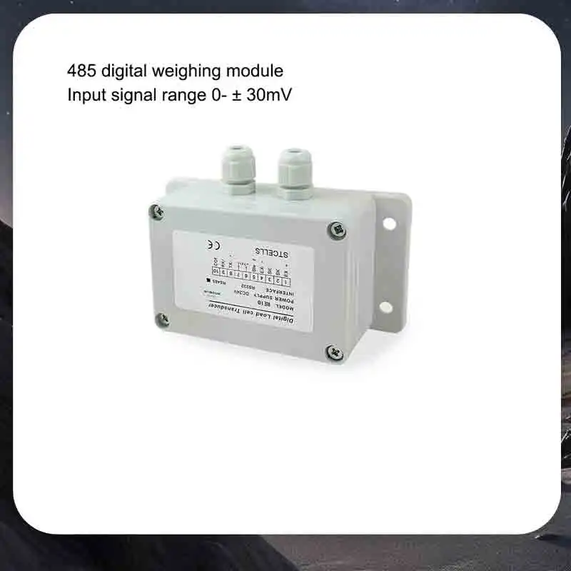 

RS485 Modbus RTU Тензодатчик Преобразователь сигналов Цифровой усилитель веса для промышленного контроля веса и сбора данных