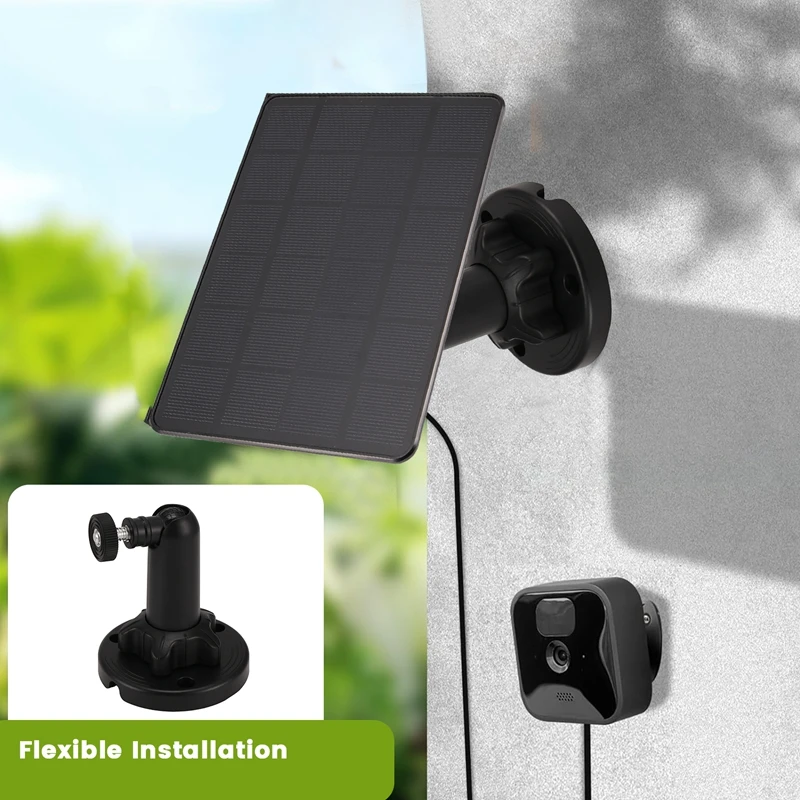 Trail Camera Solar Panel Camera Solar Panel Built-In 5000Mah For Hunting Camera/Deer Feeder