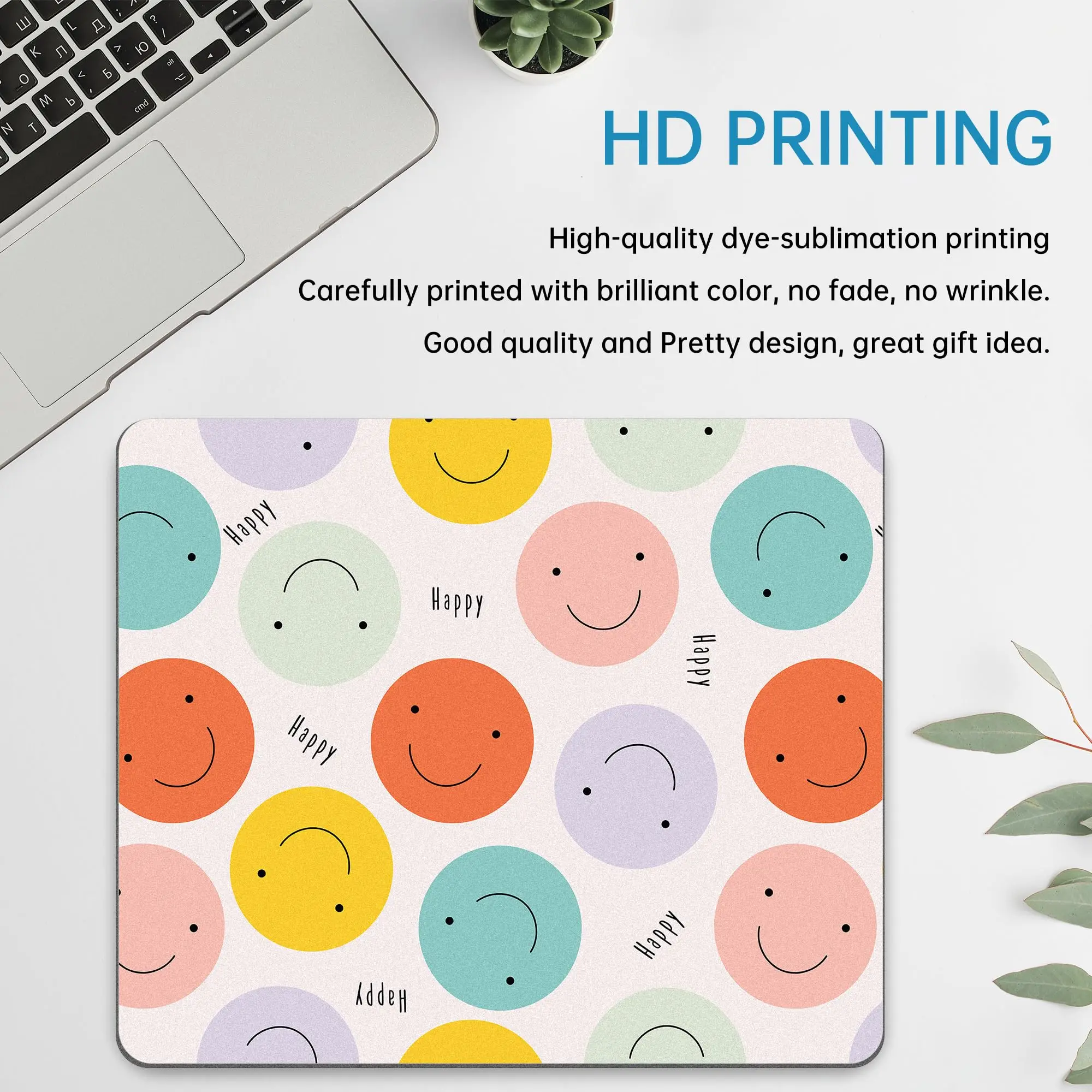 High Quality Colorful Patterns Printing Gaming Mousepad Gamer Mouse Mat Keyboard Mats Desk Pad Mousepads 22x18cm For Computer