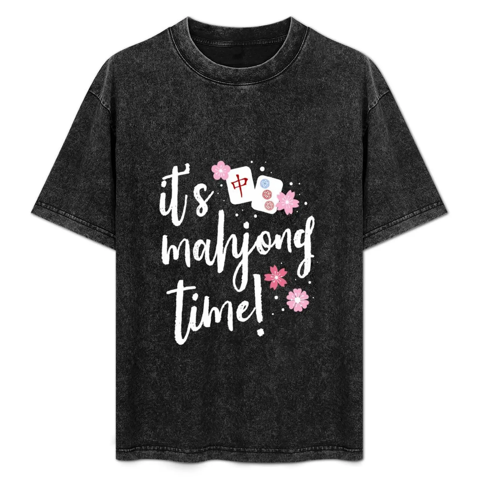 

Mahjong Gift For Her Mahjong Player T-Shirt Plus Size Short Sleeve T-Shirt