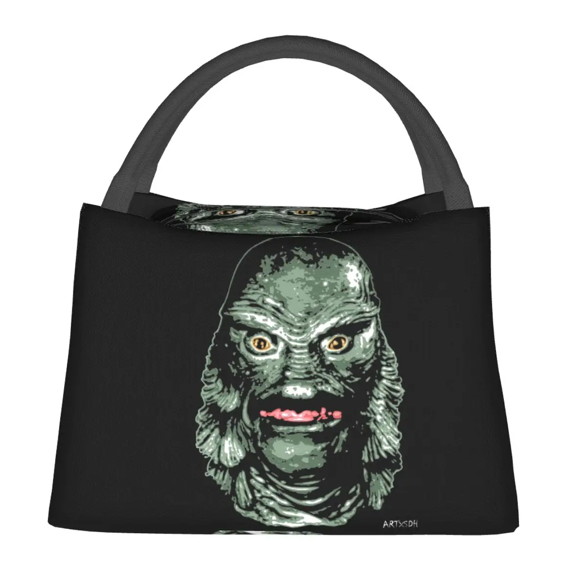 The Creature From The Black Lagoon (Color) Lunch Bags Bento Box Lunch Tote Picnic Bags Thermal Bag for Woman Children School