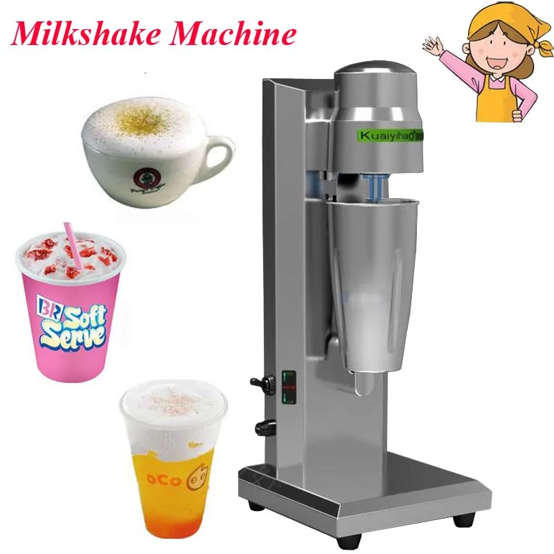 Commercial MilkShake Mixer Blender Machine Cyclone Soft Ice Cream Mixer Speed Milk Shaker Milkshake Mixing Machine Blender