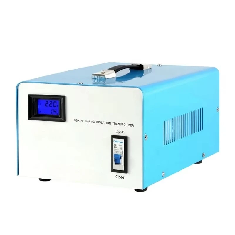 GBK 2000W Single Phase AC Isolation Transformer 220V To 220V Voltage Converter