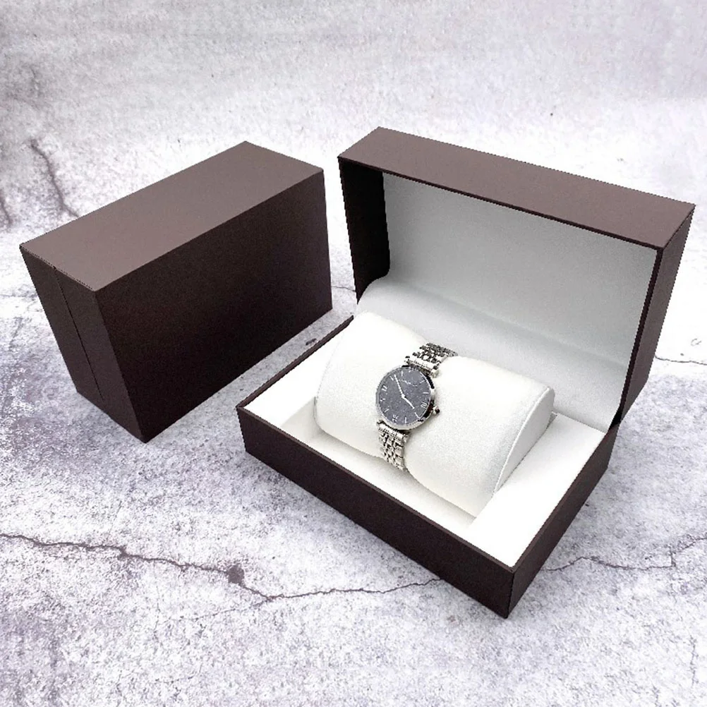 

Retro PU Travel Detachable Pillows Jewelry Jewelry Pu Box Watch Storage Case Watch Storage Box ganizer Case