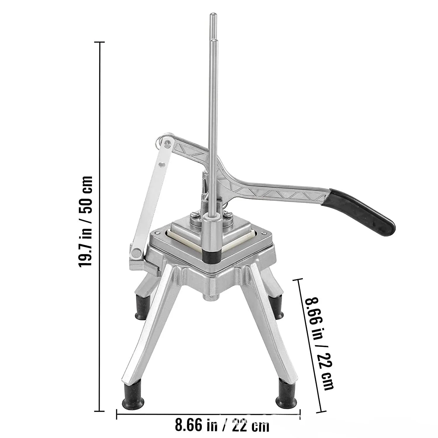 

Lever cutting, multi-functional fruit and vegetable slicing, block manual dicing machine