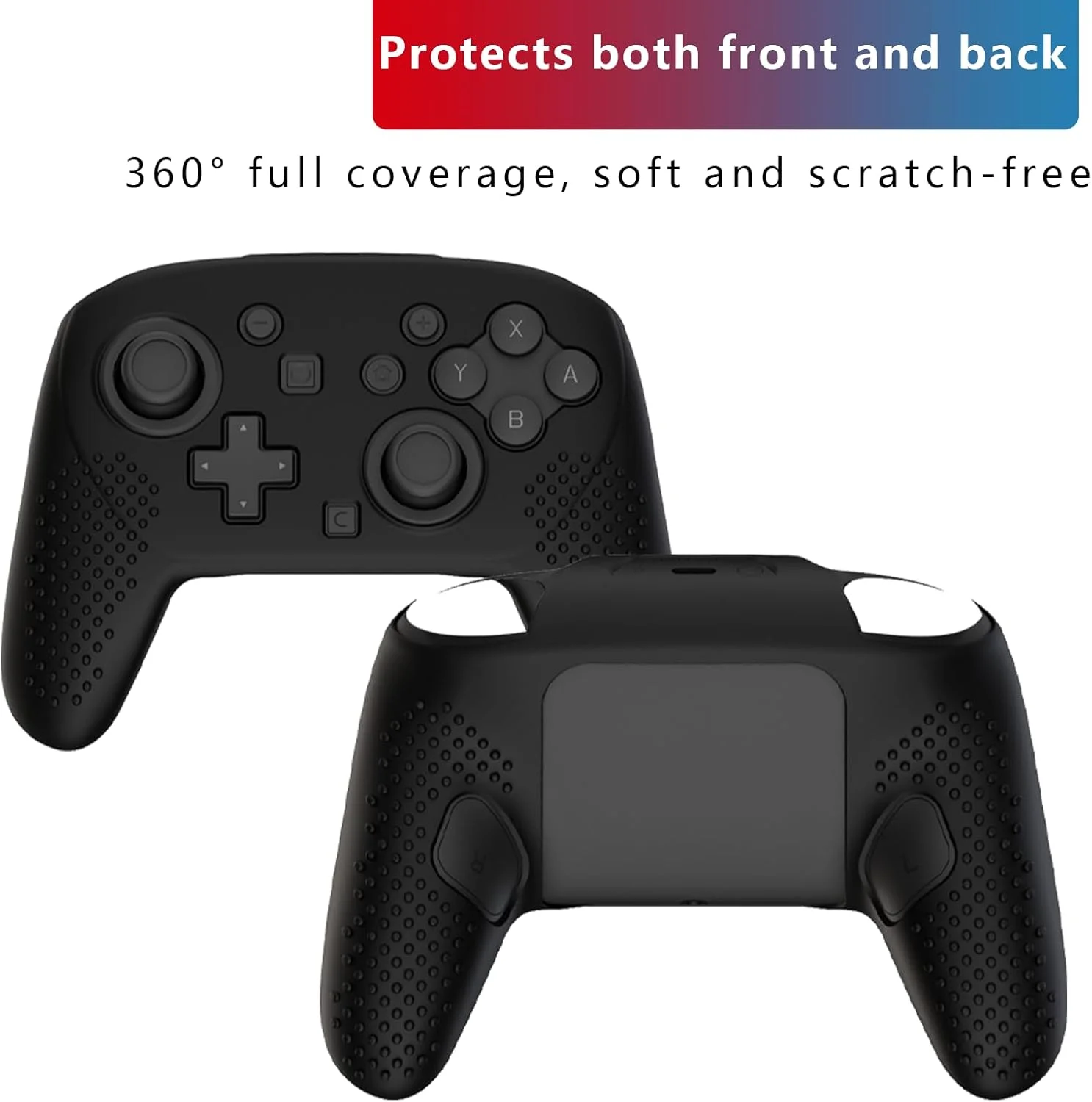 Силиконовый чехол для контроллера Nintendo Switch 2 Pro, геймпада, мягкий защитный чехол, противоскользящий чехол для NS2, аксессуары