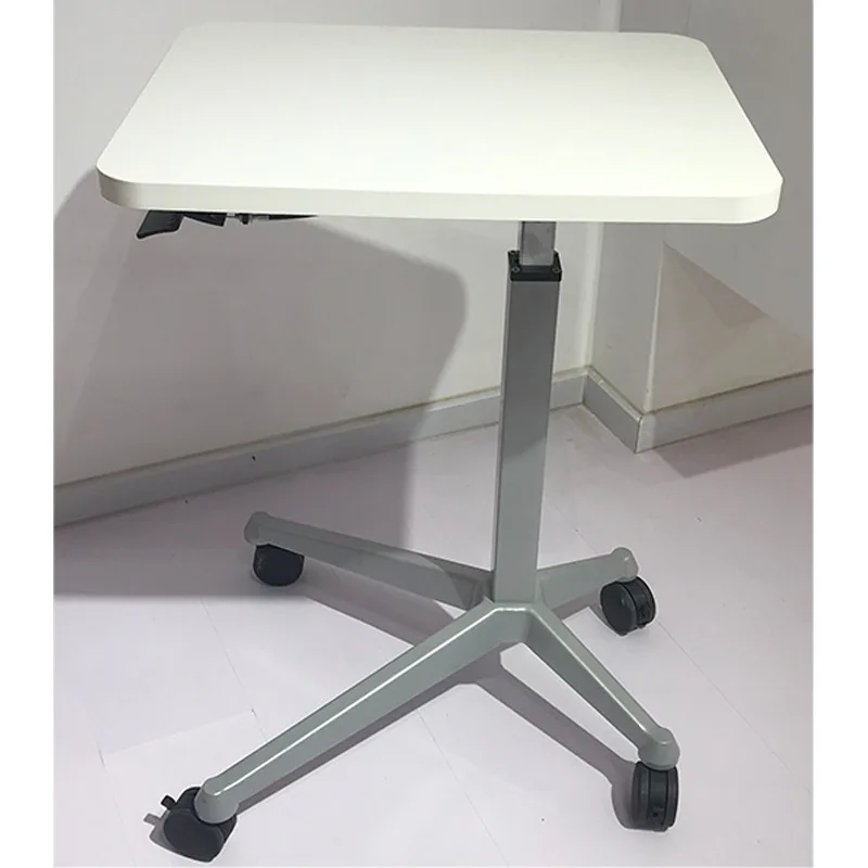 โต๊ะยืนปรับระดับความสูงได้ โต๊ะคอมพิวเตอร์แบบยืน โต๊ะยืนแบบใช้ลม โต๊ะเคลื่อนที่แบบมีล้อเดี่ยว โต๊ะฝึกอบรม