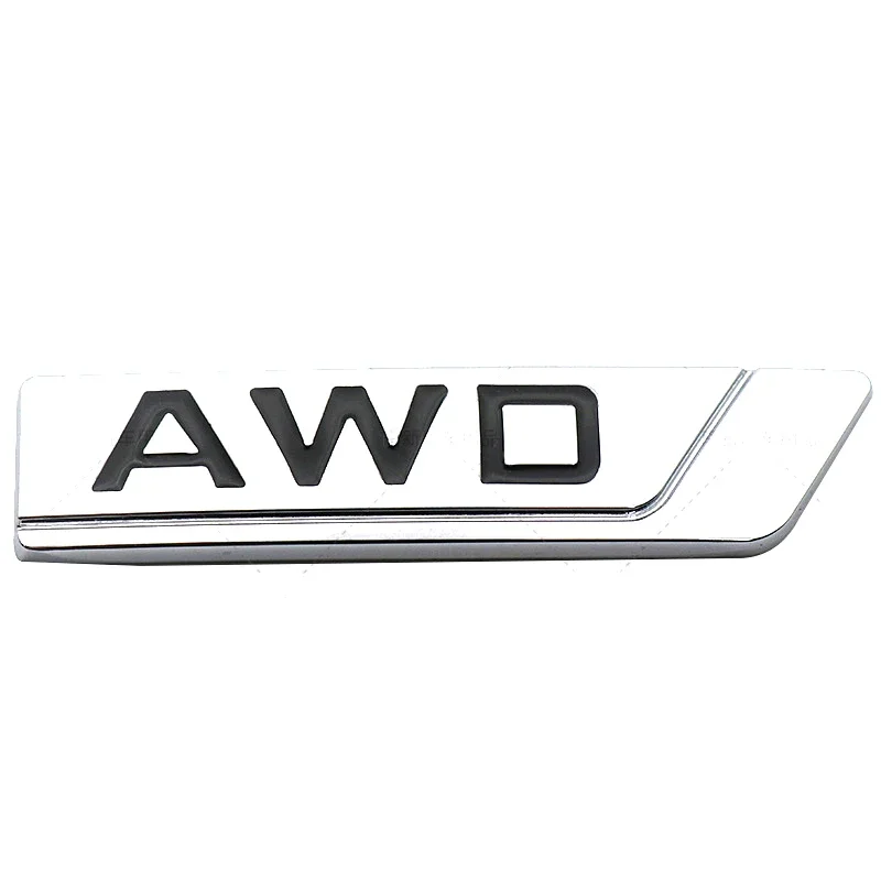 Car Rear Trunk Badge AWD Sticker for Geely Emgrand Vision MK MR LC Azkarra Coolray Haoqing SC6 SC3 SX7 GX7 Decal Decoration