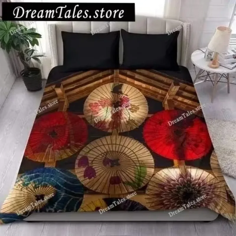 

Tokyo Duvet Cover Set Queen Size Capital of Japan Bedding Set with Never Give Up Quote Japanese Culture Comforter Cover369