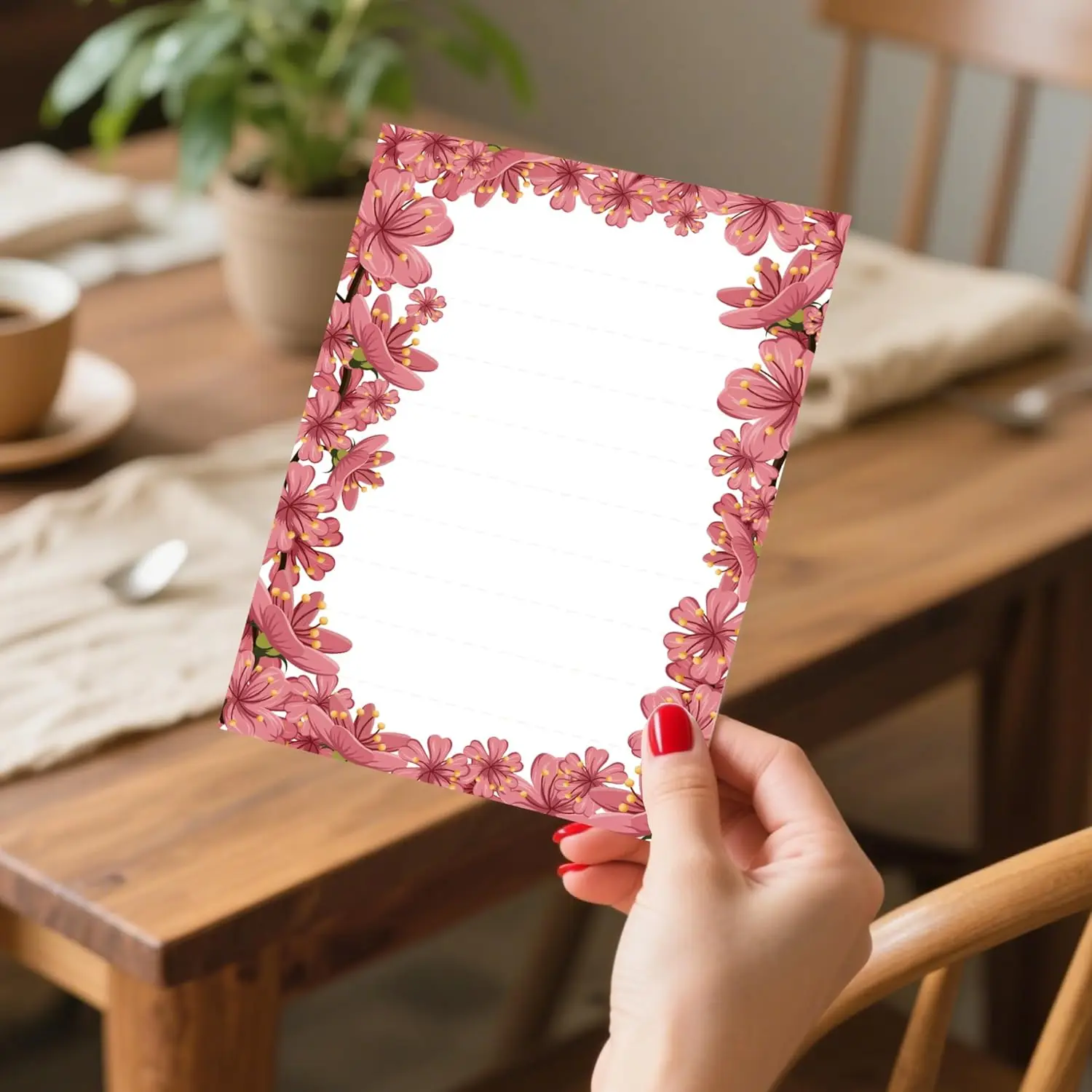 

60 листов канцелярские принадлежности с каймой в виде листьев, зеленая тематическая декоративная бумага для принтера, свадебная цветочная бумага для бланков, элегантная бумага для письма