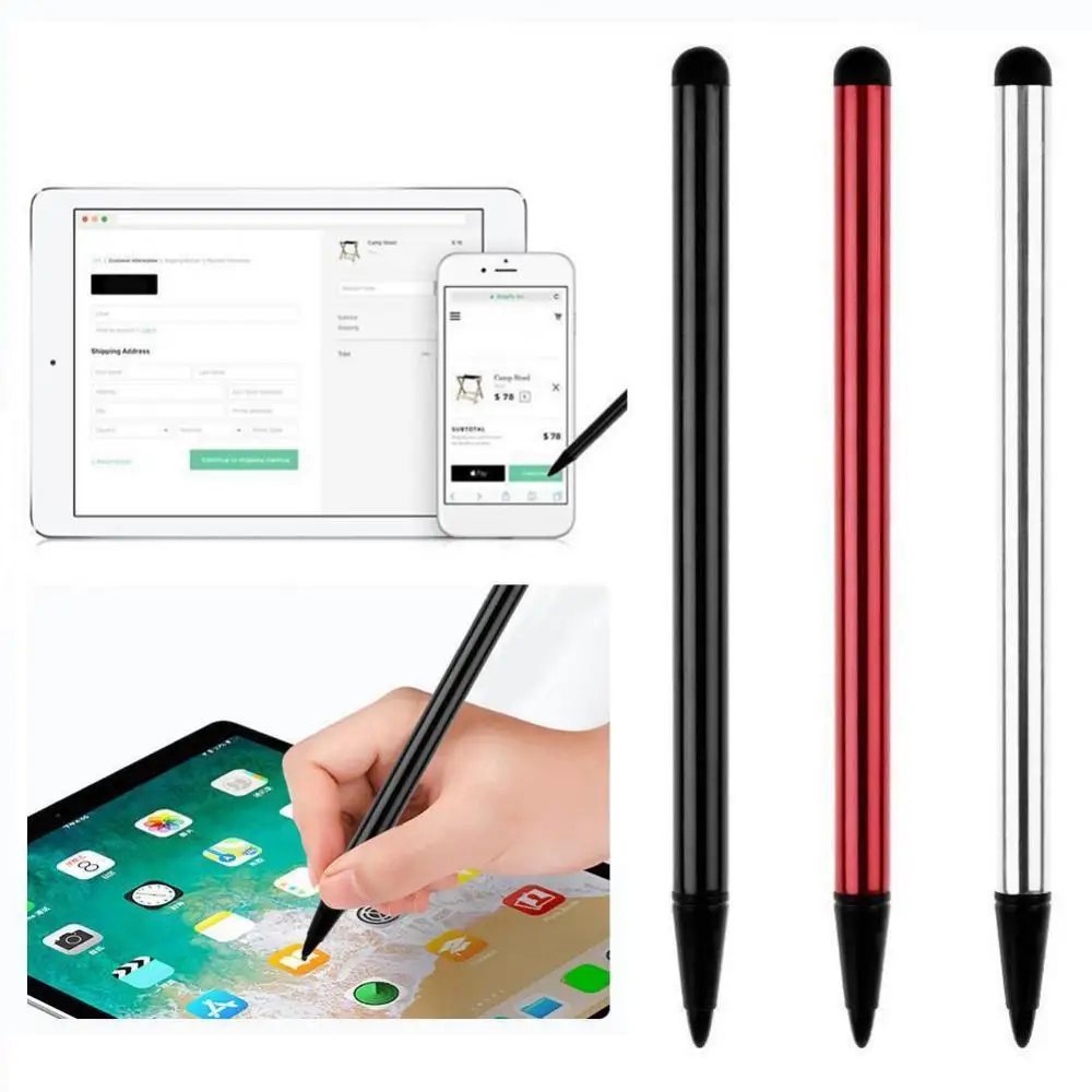 Universal Tablet Touch Screen Stylus, Caneta Telefone para Android, Transporte da gota, 3Pcs