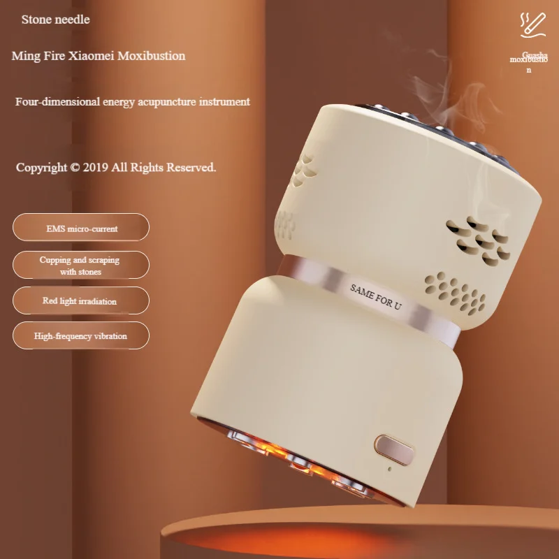 

Bianstone Moxibustion Device, Handheld Moxibustion Infusion Device, Facial Electric Massager, Beauty Device, Gua Sha Device