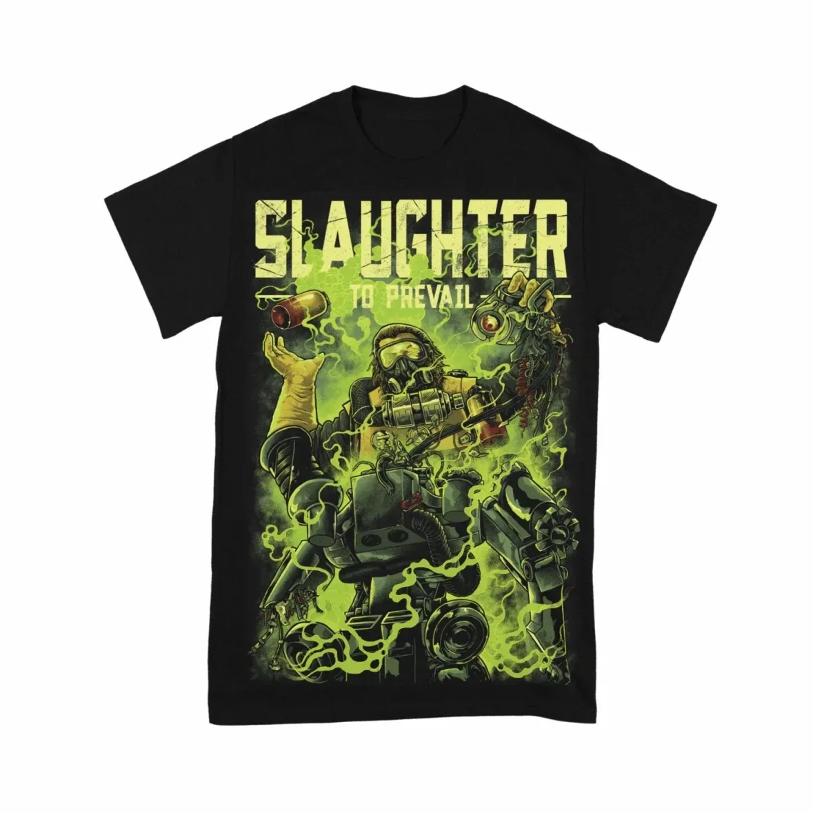 New 2026 Russia Rock Heavy Mental SLAUGHTER TO PREVAIL Printed Cotton T-shirt Men's Summer Casual Top Short Sleeve Classic Tee