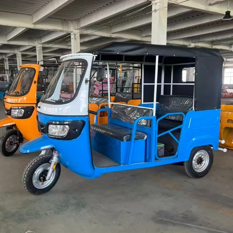 Electric Cargo Tricycle 600W 2026 New Model Folding Multifunction Open Body Motorcycle Taxi - view 6