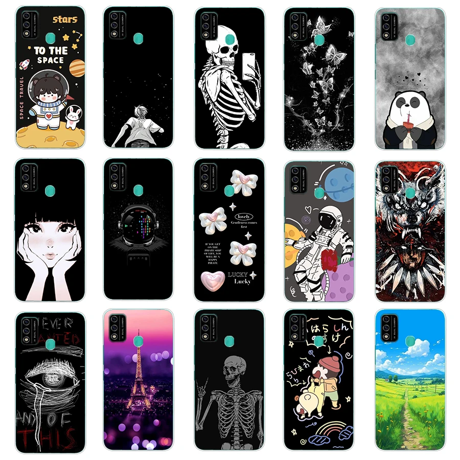 3 For Infinix HOT 11 S NFC/Hot 11 Play/Itel A48/Zero X Neo/Hot S3 X573 Case TPU Soft Silicon Protecitve Shell Cover casing