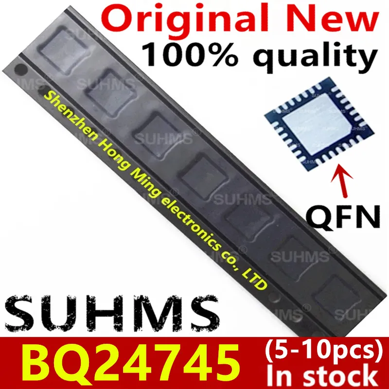 (5-10piece)100% New BQ24745RHDR BQ24745 24745 QFN-28 Chipset