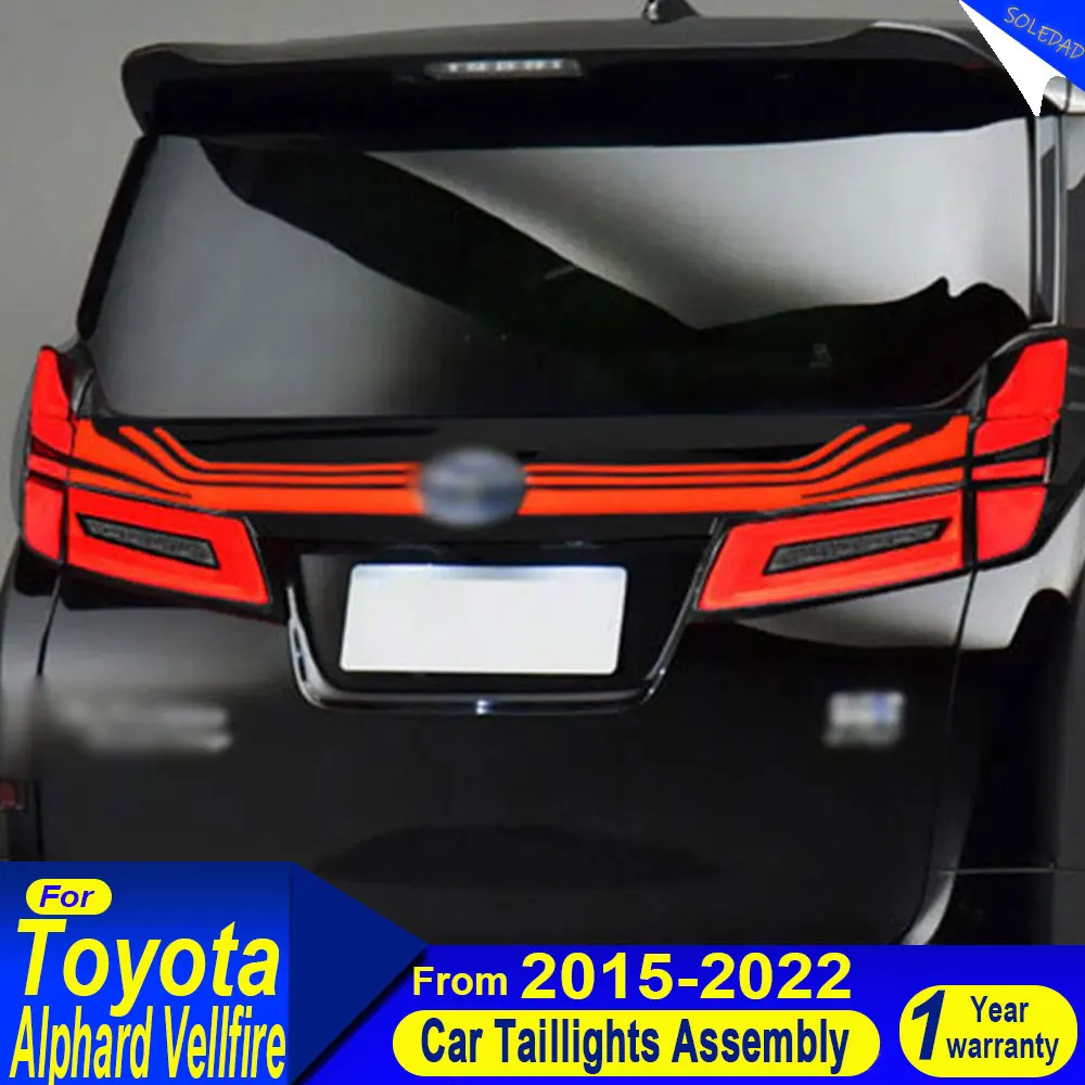 

Для Toyota Alphard: Светодиодные задние фонари с динамическим сигналом поворота (2015-2023) – Автоаксессуары