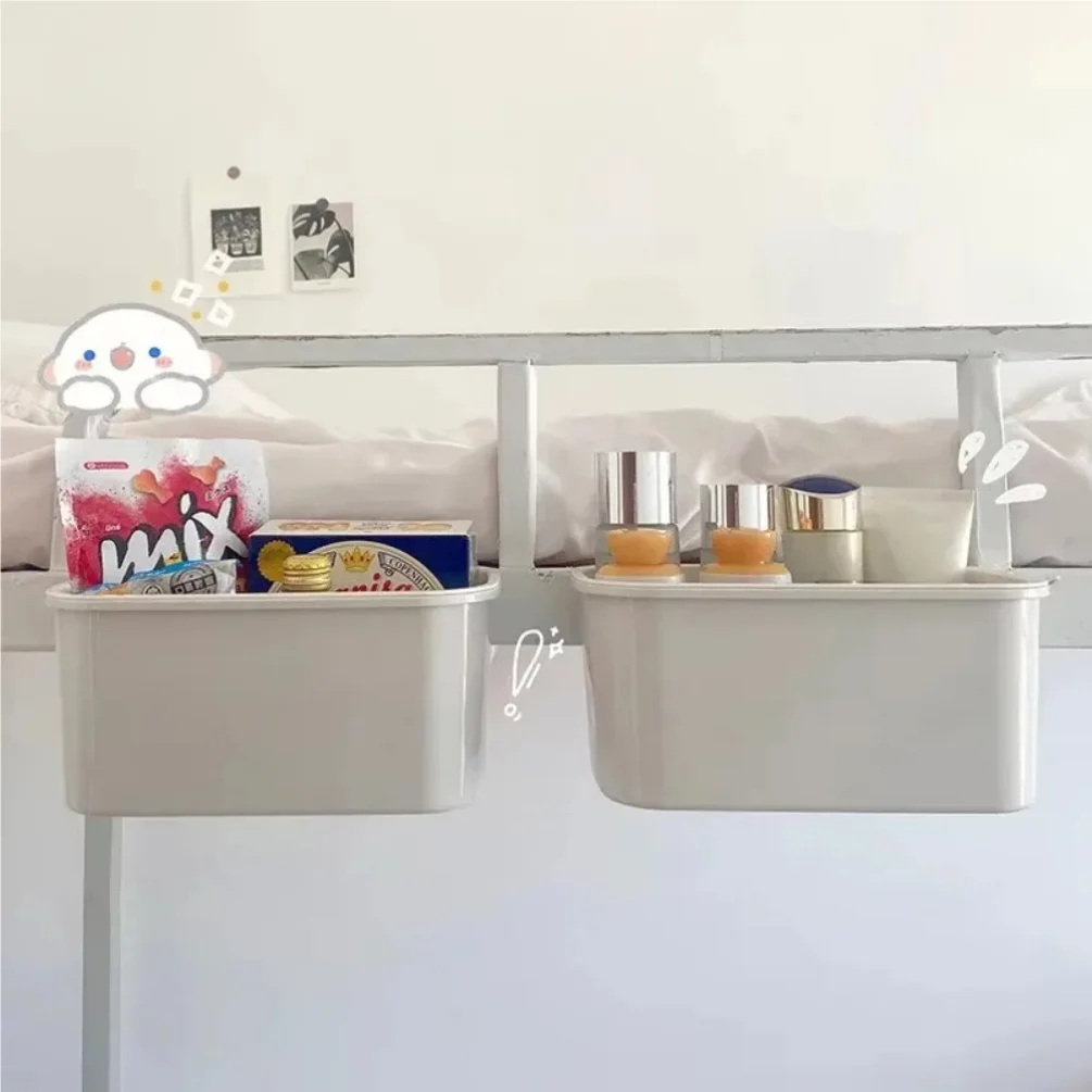 Big Capacity  Bedside Hanging Basket No Punching Required Shelf Crib Storage Baby Diaper Fence Table Box Bedside Hanging Baskets