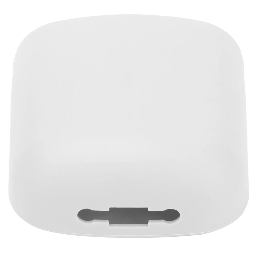 6pcs Organizer White Remote Control Holder ABS Self Adhesive Wall Mounted Storage Box Phone Storage Box Home