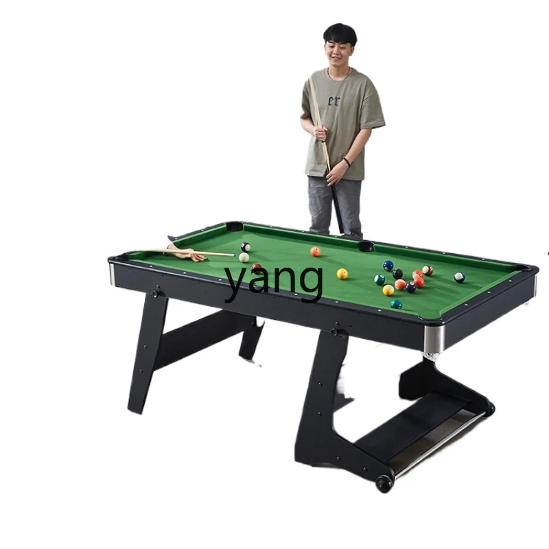 LTT Foldable Household Pool Table Adult and Children 3-in-1 Indoor Multifunctional Billiard Table