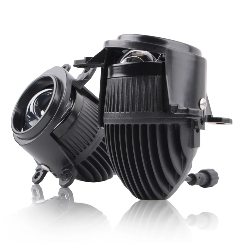 

2.0Inch LED Laser Fog Lights For Toyota Headlights Fog Lamp White 6000K Bi LED Projector Lenses Car Lights