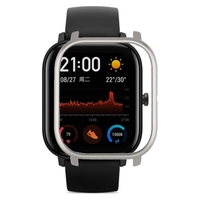 Compatible for Xiaomi Huami Amazfit GTS Case Smart Watch Protector Case Watch Protector Cover -Silver HOT