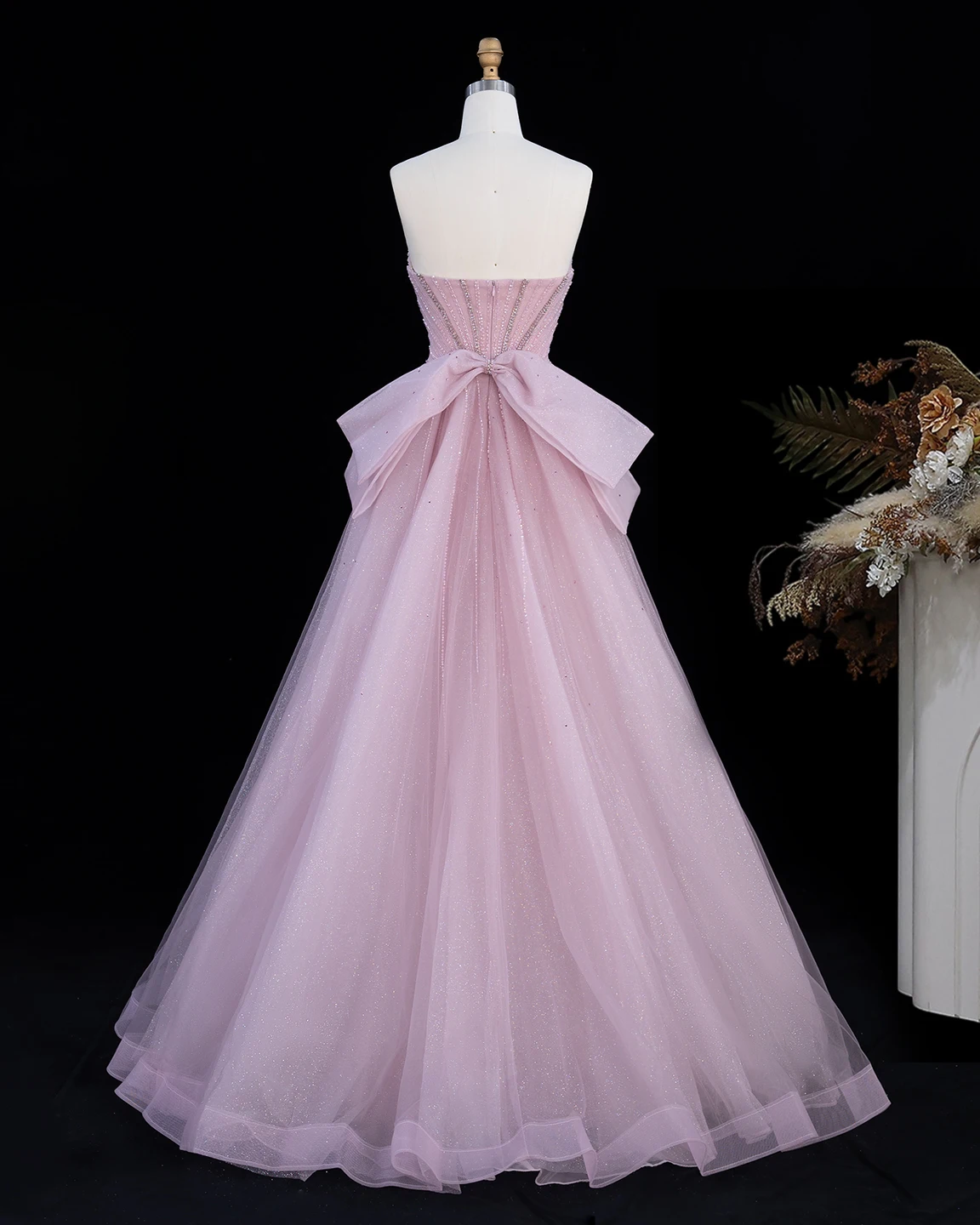 Sharon Said Abendkleid Luxus Meerjungfrau Sweetheart Tüll Perlen Kristalle Dubai Formelles Party-Hochzeitsgast-Kleid SS068 Maßanfertigung – Detail 10