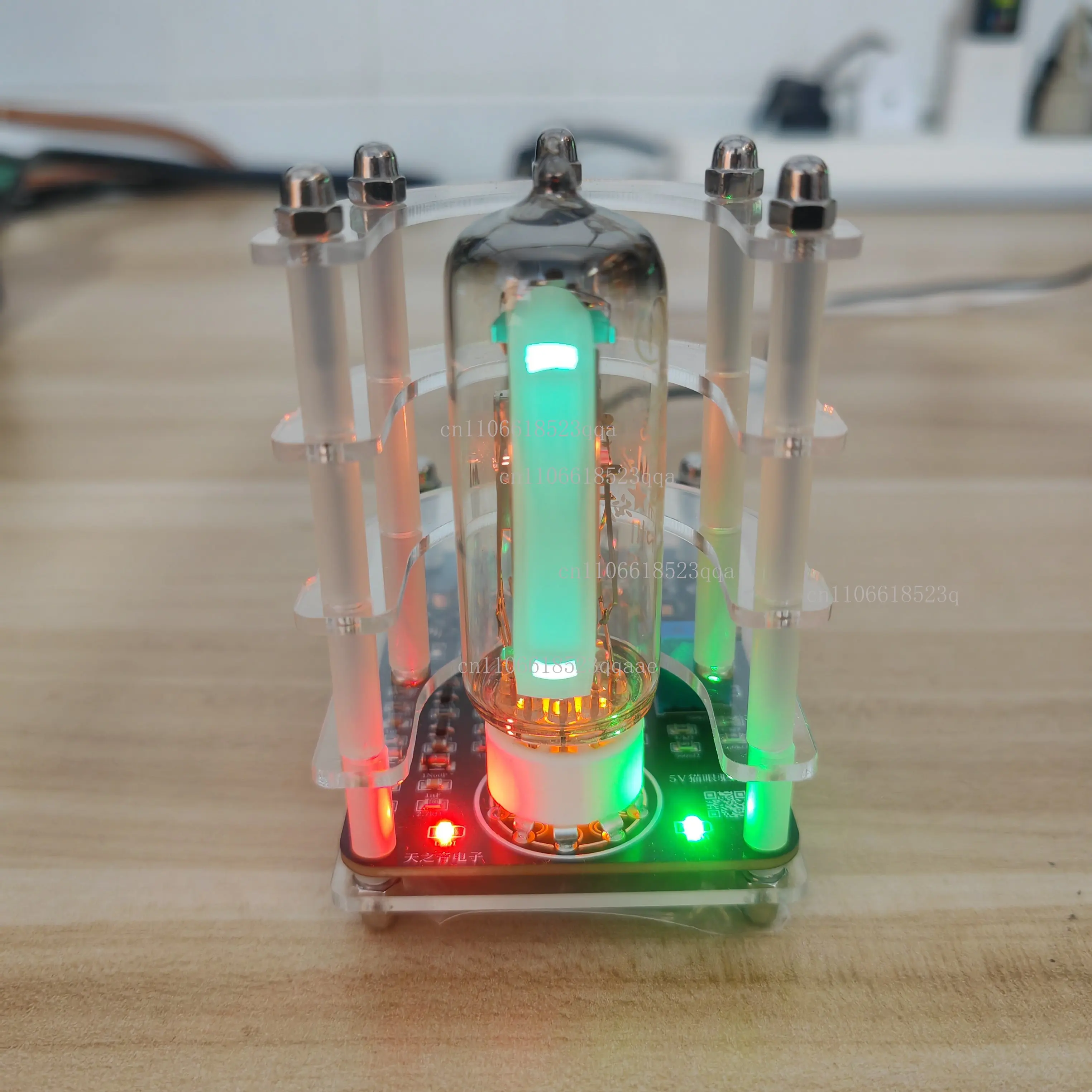 Low Voltage USB/5V Power Supply 6E2/6E1 Cat Eye Tube Driver Board Music Rhythm Indicator Level Indicator