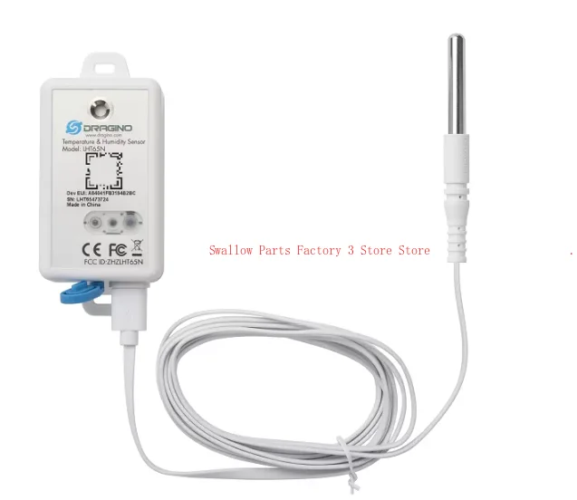 Sensor de Temperatura y Humedad LoRaWAN DRAGINO LHT65N-E3